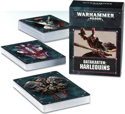 Produktbild von Datakarten: Harlequins (Deutsch)