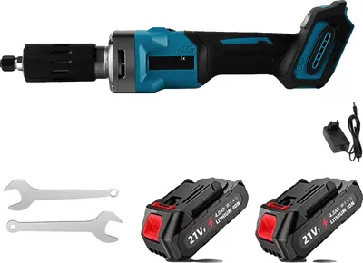 Obrázek produktu pro Bruska, bezkartáčový motor, plynulá regulace otáček, 2 baterie, EU