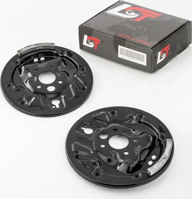 Produktbild von 2x Ankerblech Schutzblech Bremsscheibe Deckblech hinten für SKODA ROOMSTER 5J