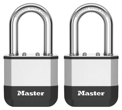 Obrázok produktu pre MASTER LOCK PK5EURTLF, zámok, Zámok na kľúč, rovnaké kľúče, Strieborná, Oceľ, V tvare písmena U