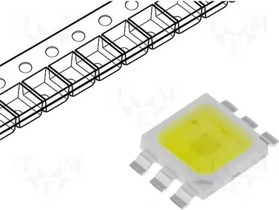 Produktbild von 1x Leistungsdioden P: 3W Pmax: 2,4W kaltweiß 120° 700mA 180÷200lm OSW4XAT3C1E LED