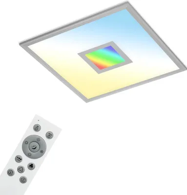 Produktbild von LED Panel Wifi Smart CCT RGB Bluetooth 24W silber Metall-Kunststoff Briloner