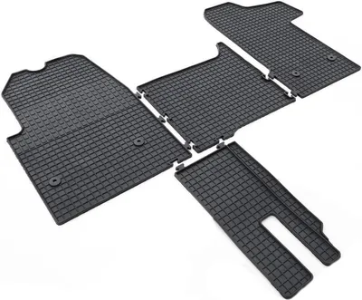 Immagine prodotto di Tappetini in gomma per Renault Master 3 (dal 2010) Tappetini in gomma di qualità originale Nero inodore