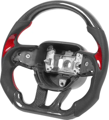 Produktbild von Kohlefaser-Lenkrad, perforiertes Leder, Ersatz für HELLCAT 2015–2021