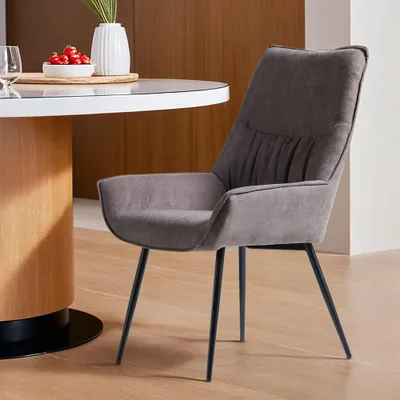 Produktbild von 2er. Set Esszimmerstühle Essstühle Küchenstuhl Wohnzimmerstuhl Design Stühle Polsterstuhl mit Metallbeine bis 100kg