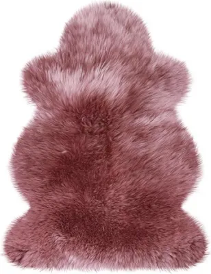 Produktbild von Heitmann Felle Australisches Premium Lammfell Farbe Mauve; Größe ca. 100 x 68 cm 102MV
