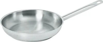 Produktbild von Hendi 838600 Frypan Bratpfanne, 28 cm max. Durchmesser, Edelstahl, Induktionsherd-geeignet