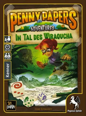 Produktbild von Pegasus Penny Papers Adventures: Im Tal des Wiraqucha, 8 Jahr(e), 20 min
