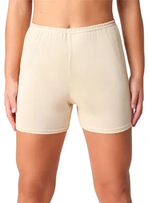 Image de Culotte courte pour femme Bellivalini en viscose de soie BLV50-270 (beige, 4XL)