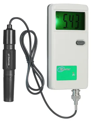 Immagine prodotto di Misuratore di pH, tester portatile ad alta precisione, retroilluminazione, indicatore della qualità dell'acqua per laboratorio, acqua potabile, idroponica, acquari, piscine, bianco PH-3012B