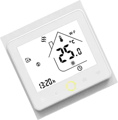 Zdjęcie produktu dla Inteligentny termostat Wi-Fi Regulator temperatury APP Control 5A kompatybilny z Alexa / Home Water Floor Heating dla domu - biały