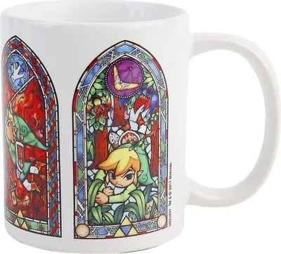 Produktbild von The Legend Of Zelda - Kaffeebecher, Glasmalerei PM2807 (Einheitsgröße) (Bunt)