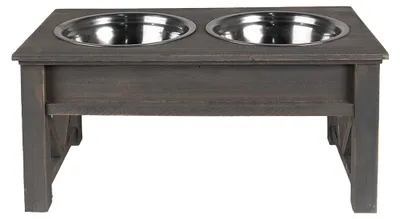 Productafbeelding van Clayre & Eef Kerststalletjes, 2x500 ml, grijs, hout