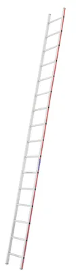 Produktbild von Hymer Sprossenanlegeleiter, 16 Sprossen, Länge 4,58 m, Reichhöhe 5,45 m, Gewicht 7,7 kg