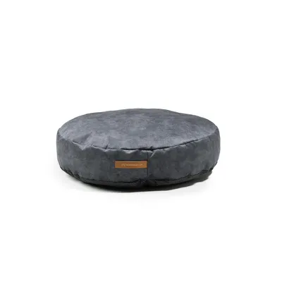 Produktbild von Coco – entzückendes, rundes Hund- und Katzenkissen, waschbar, Farbe Graphite, Größe M