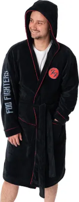 Obrázek produktu pro Foo Fighters - Pánský župan s kapucí NS9517 (S) (černý)