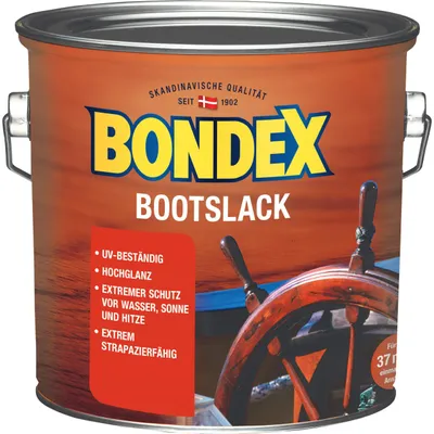 Produktbild von Bondex Bootslack 2,5 L farblos