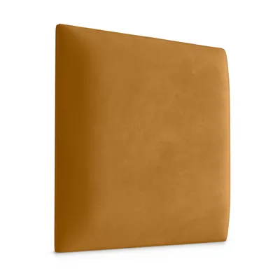 Produktbild von Muralo Polsterpaneel WANDKISSEN Wandpolster Bettkopfteil Wandpaneel Gelb 30 cm x 30 cm