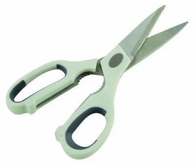 Immagine prodotto di Forbici multifunzionali con apribottiglie, acciaio inossidabile, argento