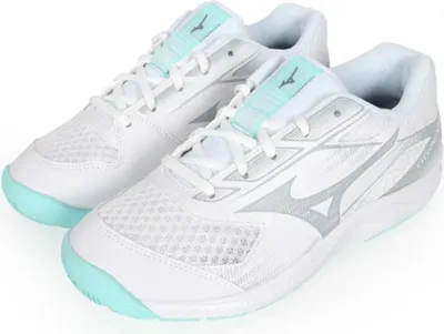 Produktbild von Mizuno Cyclone Speed 5 Volleyballschuhe Damen Indoor V1GA2580 45 weiß, Schuhgröße:43 EU