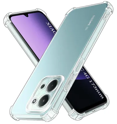 Zdjęcie produktu dla Techsuit etui do Xiaomi Redmi 15C 4G Redmi 15C 5G - przezroczyste