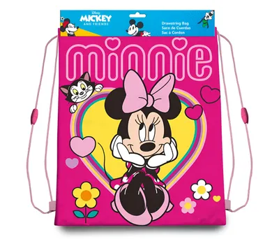 Produktbild von Große Sporttasche Disney 40 x 30 cm – Minnie Mouse/Herzchen