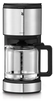 Zdjęcie produktu dla WMF Stelio 0412150011, Przelewowy ekspres do kawy, 1,25 l, Kawa mielona, 1000 W, Stal nierdzewna