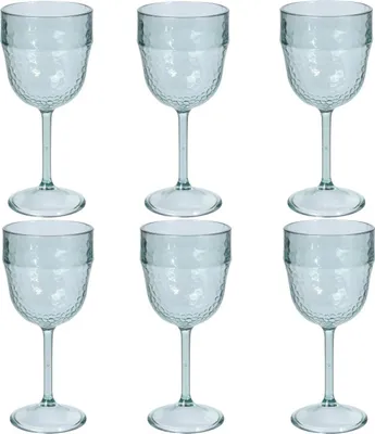 Produktbild von Koopman | Weingläser Set - 340 ml - Transparent - Leicht und elegant - Ideal für Zuhause und Garten