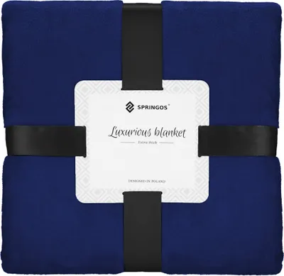 Produktbild von Kuscheldecke Decke 200x220 cm Überwurf Wohndecke Tagesdecke glatte Oberfläche extra soft Sofadecke