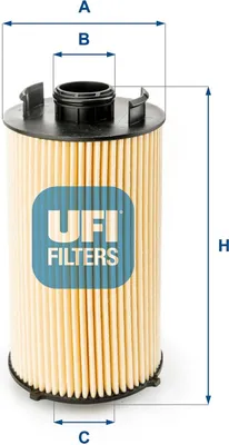Produktbild von Ölfilter UFI 25.051.00 Filtereinsatz