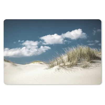 Produktbild von MuchoWow® Schreibtischunterlage Strand - Dünen - Gras 60x40 cm - XXL Mauspad - Großes Mauspad