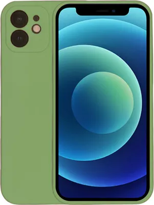 Obrázok produktu pre Puzdro na mobilný telefón pre iPhone 12 Pro Max silikónové puzdro - Backcover Silicone Case - Green