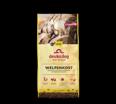 Produktbild von deuka dog Welpenkost Alleinfuttermittel für Zuchthündinnen 15 kg