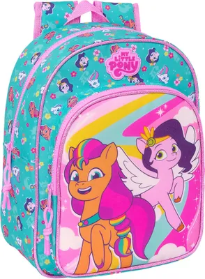 Zdjęcie produktu dla Plecak szkolny My Little Pony Magic Pink turkusowy 26 x 34 x 11 cm