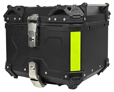 Immagine prodotto di Bauletto per moto, impermeabile, lucchetto antifurto, nero con stampa X