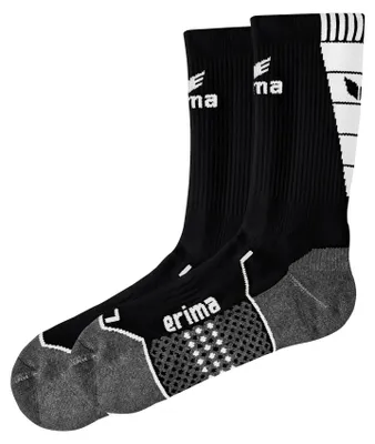 Produktbild von erima Trainingssocken schwarz/weiß 3 (41-43)