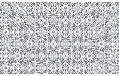 Produktbild von Möbeldekorationsaufkleber – 60 authentische Lerona-Zementfliesen-Möbelaufkleber – 60 Aufkleber 20 x 20 cm