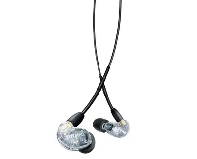 Zdjęcie produktu dla Shure AONIC 215, Przewodowa, Połączenia/muzyka, Przezroczysty