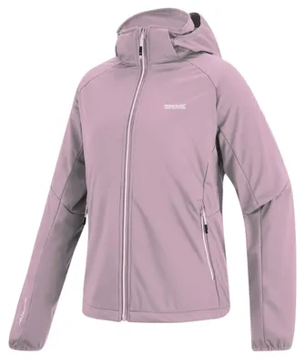 Produktbild von Regatta Softshelljacke Bourda für Damen, Farbe:Powder Lilac, Größe:38