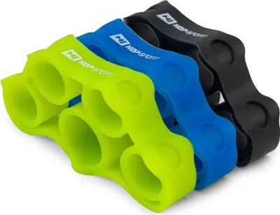 Produktbild von Hop-Sport Handtrainer 3er Set - Größe M -  HS-M003FT Handtrainer Unterarm Trainingsgerät für bessere Fingerkraft, Handkraft Griffkraft Unterarmtrainer Anti Stress