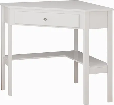 Image de Bureau d'angle Vicco Velto Blanc 75x71.6cm, Model 54752