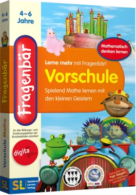 Produktbild von Fragenbär - Vorschule: Spielend Mathe lernen