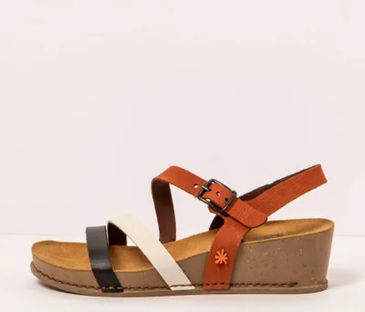 Produktbild von Art Sandalen Damen 1930 MULTI D.ORANGE/ I LIVE Mehrfarbig