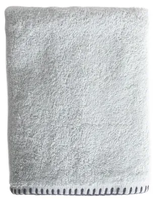 Zdjęcie produktu dla HOMLA Ręcznik LUNIVA z granatowym obszyciem 50x90 cm