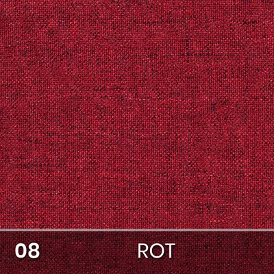 Produktbild von Polsterstoff MERIVA PREMIUM | Möbelstoff Webstoff gewebt Meterware Bezugsstoff | 08 ROT