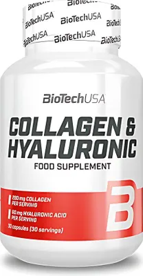Produktbild von BioTech USA Kollagen Hyaluronsäure 30 Kapseln