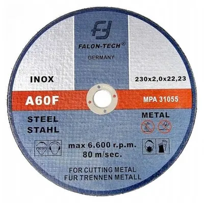 Produktbild von Inter-Vis Trennscheibe Stahl Metall Inox 230x2,0 mm