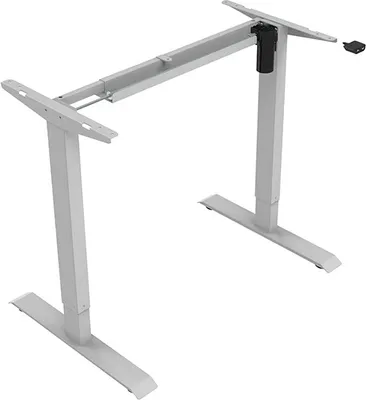 Immagine prodotto di Supporto da tavolo / supporto da tavolo, regolabile elettricamente, larghezza 500 mm, grigio, portata 70 kg, ergo