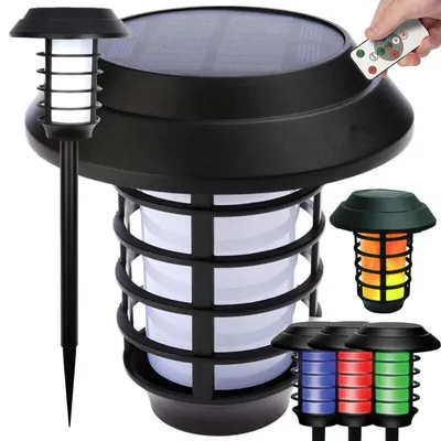 Produktbild von Gartenlampe Solarlaterne rgb Fernbedienung