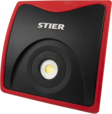 Produktbild von STIER Wechselakku COB LED Baustrahler, 5000 Lumen, 50W, für 18V Makita und Bosch Akkus, IP54-Schutz, 6000 Kelvin, LED Arbeitsstrahler, Dauerbetrieb LED Strahler, COB-LED